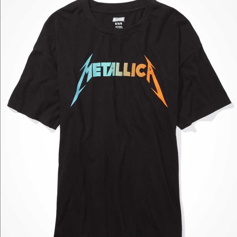 AE Tailgate Oversized Metallica Graphic Tee